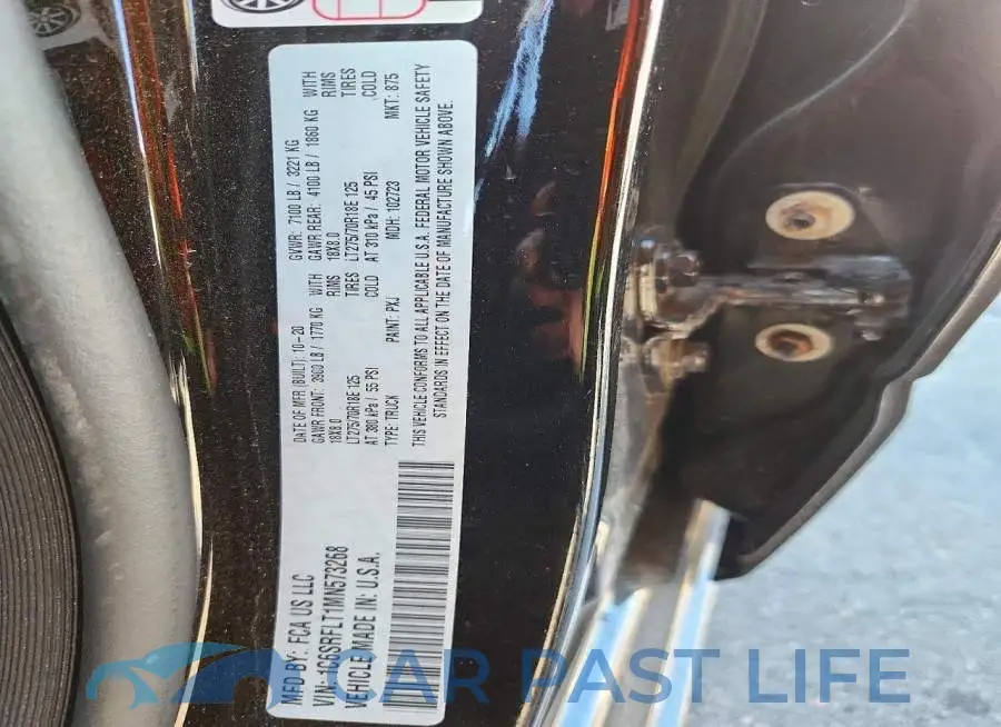1C6SRFLT1MN573268# 12