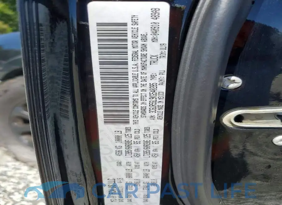 3C6UR5SL9KG540285# 12