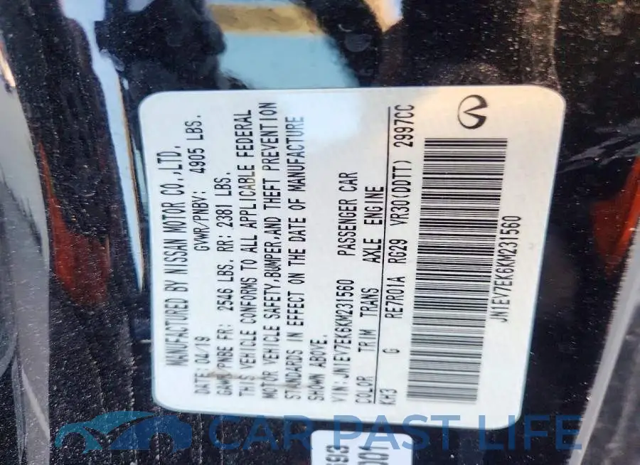 JN1EV7EK6KM231560# 12