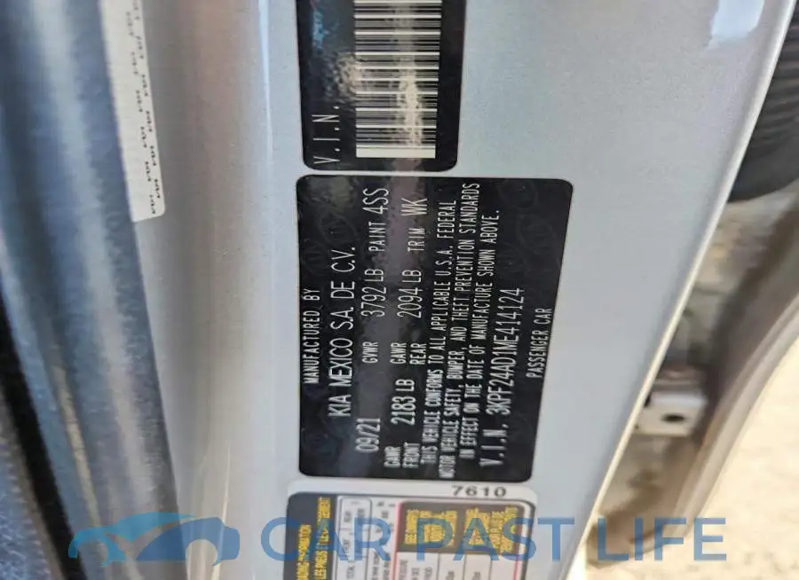 3KPF24AD1ME414124# 13