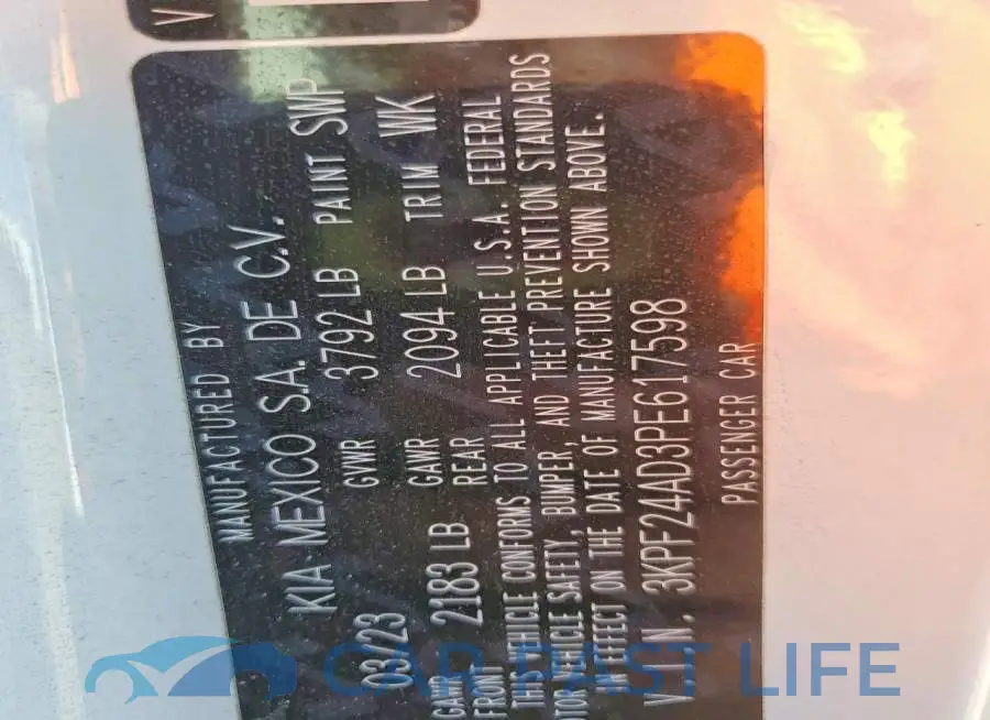 3KPF24AD3PE617598# 12