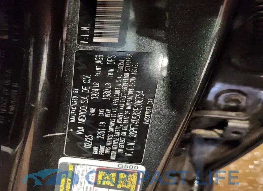 3KPFT4DE8SE106754# 13