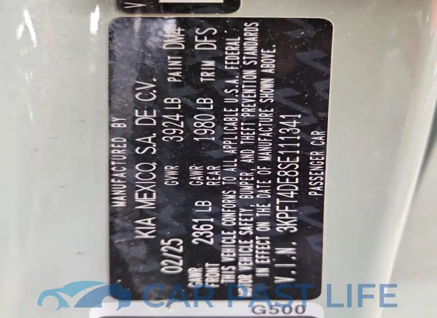 3KPFT4DE8SE111341# 13