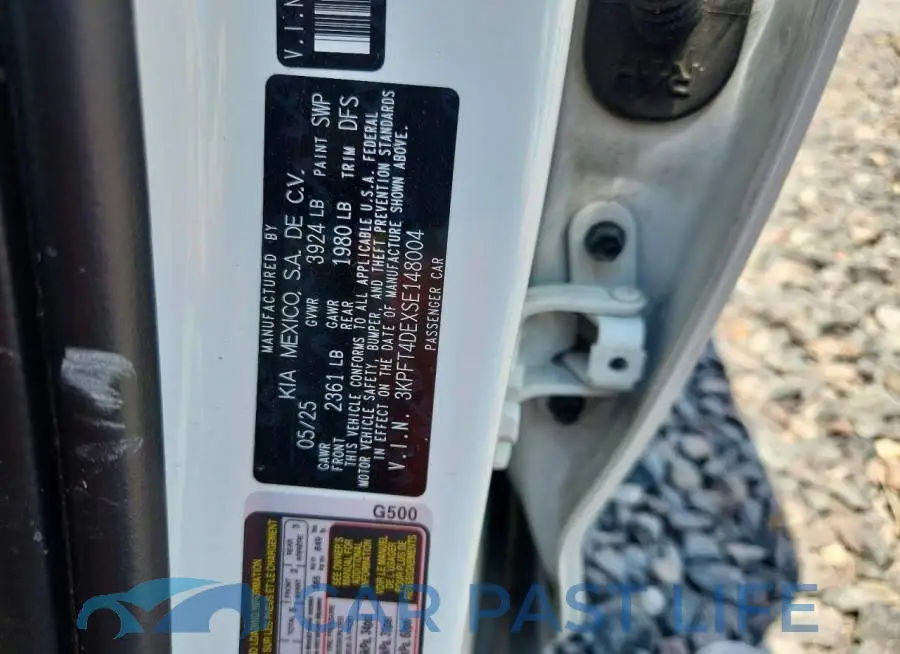 3KPFT4DEXSE148004# 12