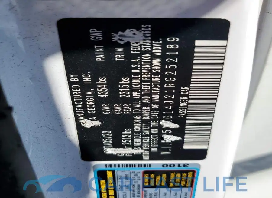 5XXG14J21RG252189# 12