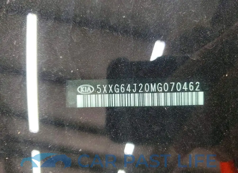 5XXG64J20MG070462# 12