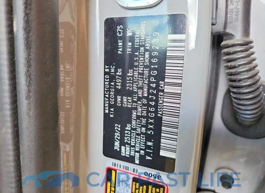 5XXG64J24PG169239# 12