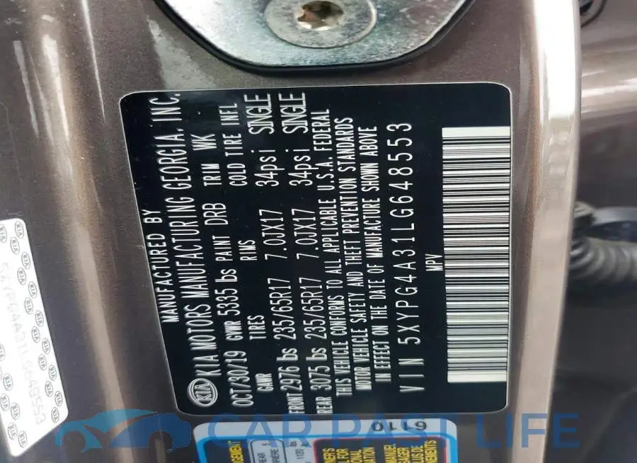 5XYPG4A31LG648553# 13
