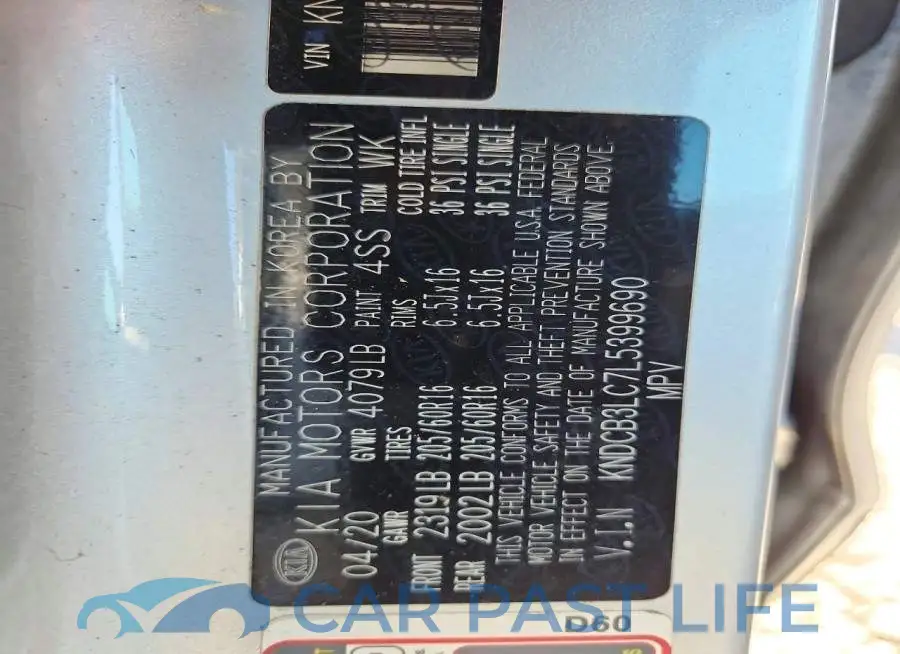 KNDCB3LC7L5399690# 12