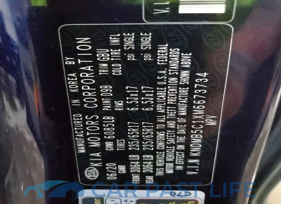 KNDMB5C1XM6673734# 13