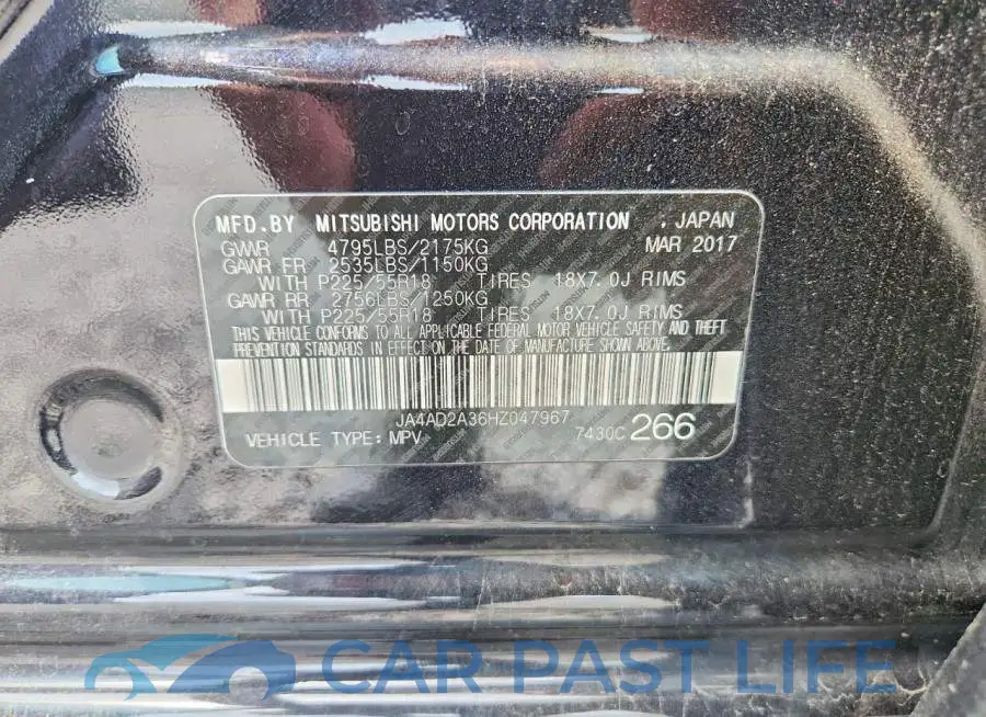 JA4AD2A36HZ047967# 13