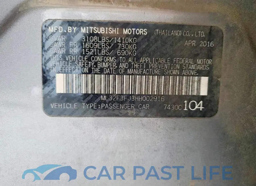 ML32F3FJ3HH002916# 12