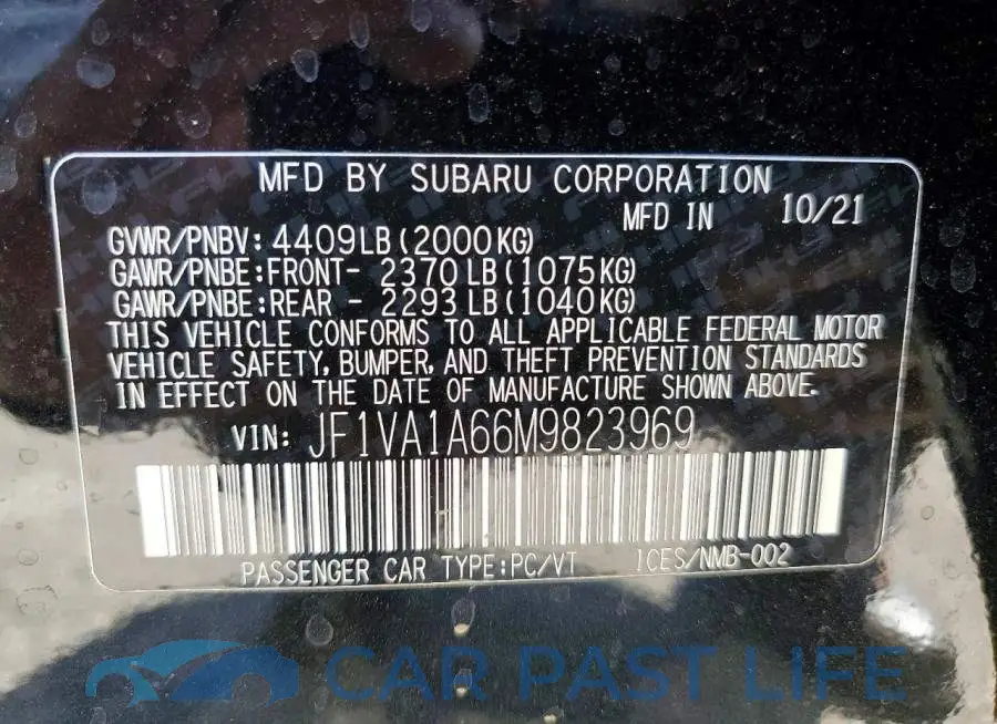 JF1VA1A66M9823969# 13