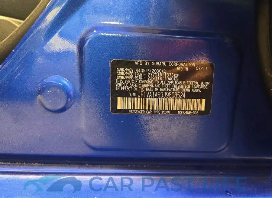 JF1VA1A69J9808524# 12