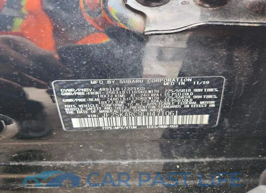 JF2SKARC9LH471061# 13