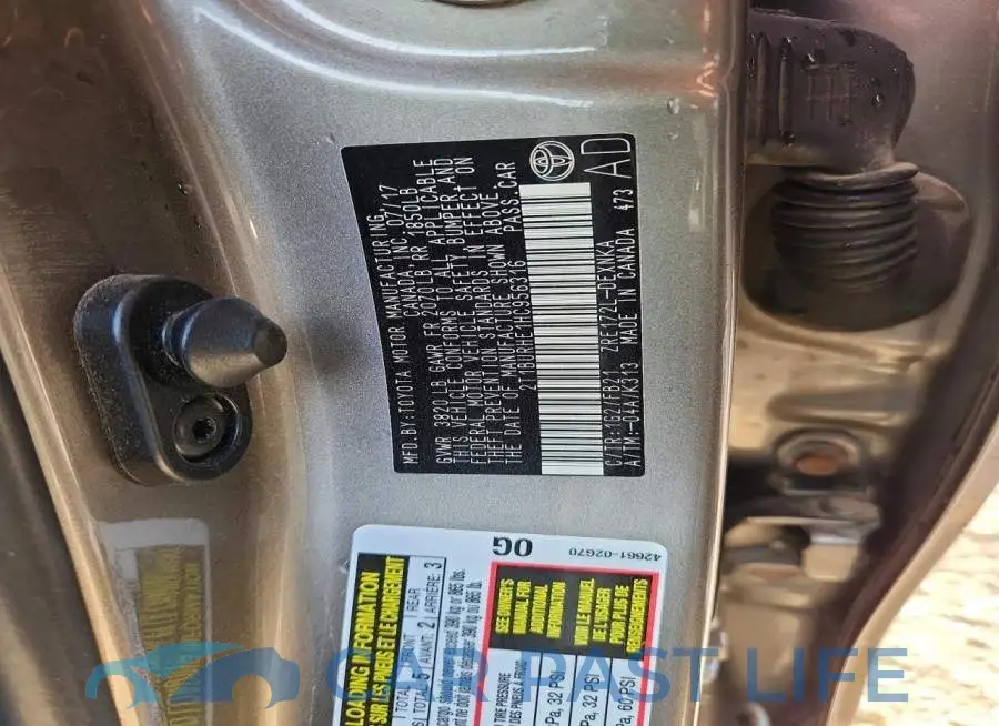2T1BURHE1HC956316# 12