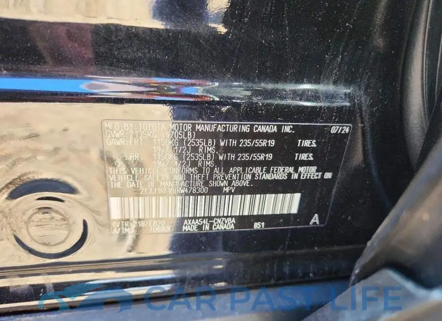 2T3J1RFV8RW478300# 14