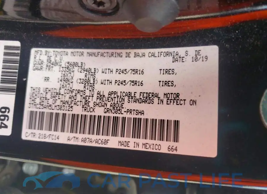 3TMCZ5AN5LM303125# 13