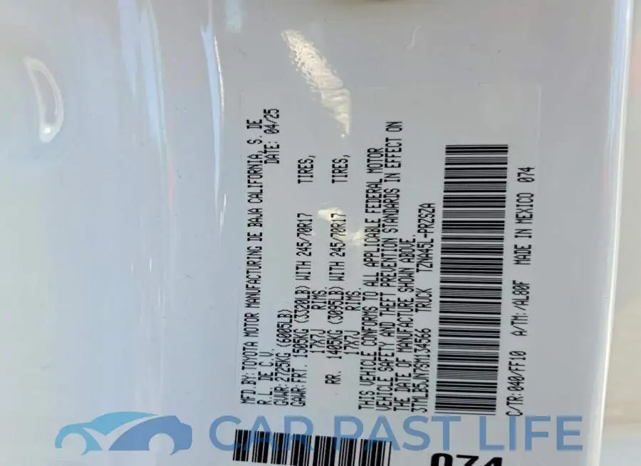 3TMLB5JN7SM134566# 12