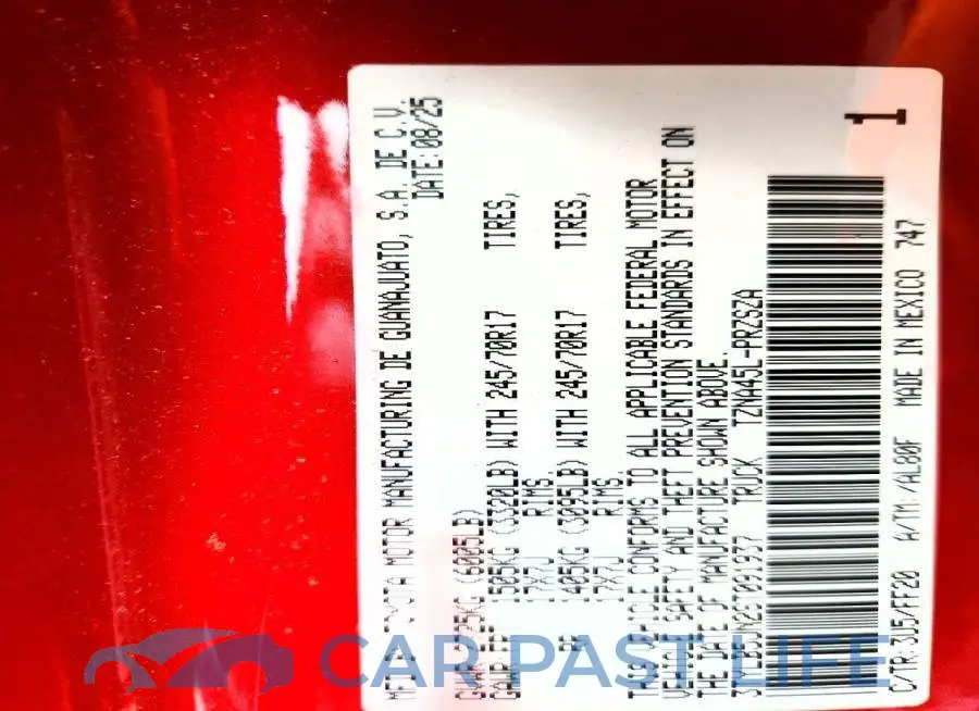 3TYLB5JN2ST091937# 12