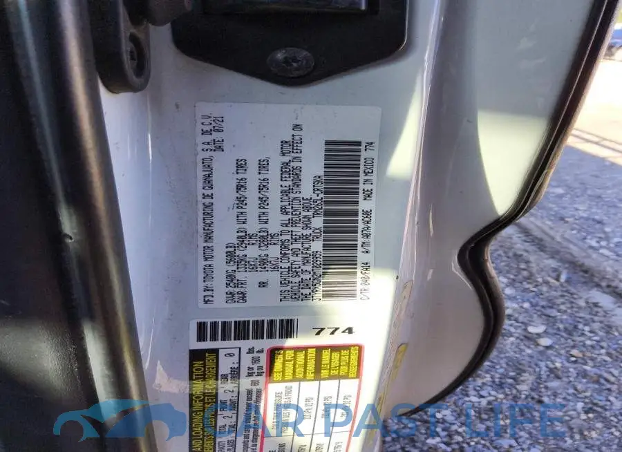 3TYRX5GN2MT029959# 12