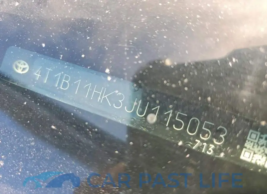 4T1B11HK3JU115053# 12