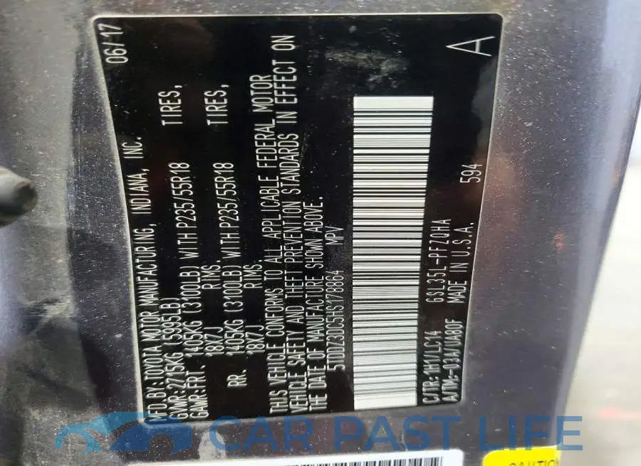 5TDDZ3DC5HS178864# 13