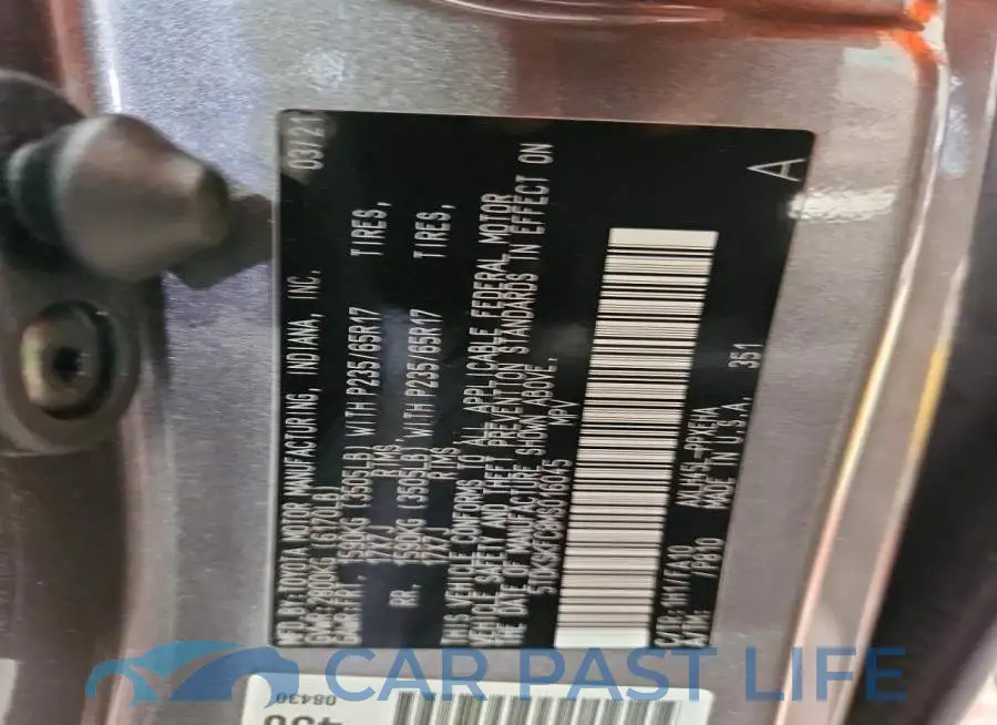 5TDKSKFC8MS016045# 13