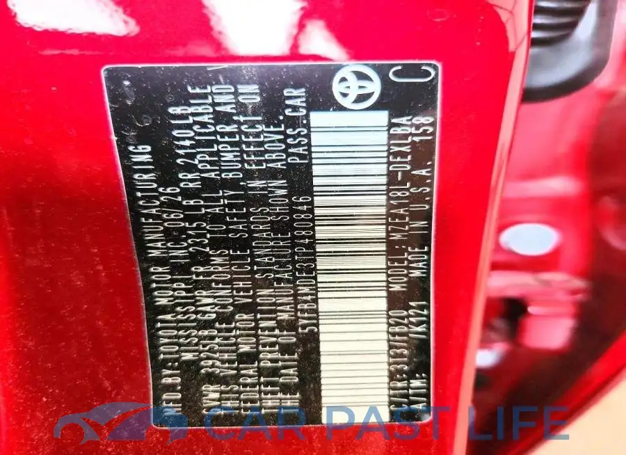 5YFB4MDE3TP480846# 12