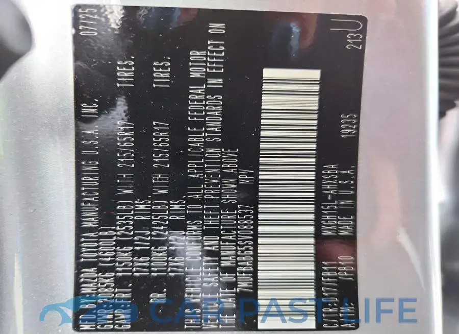 7MUFBABG5SV088537# 14