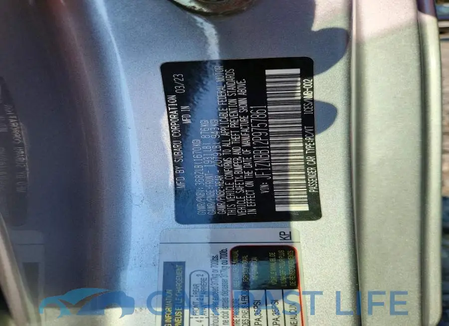 JF1ZNBB12P9757861# 12