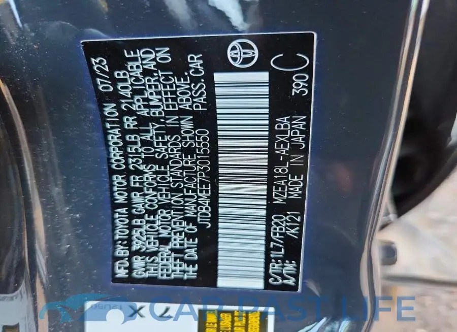 JTDB4MEE7P3015550# 13