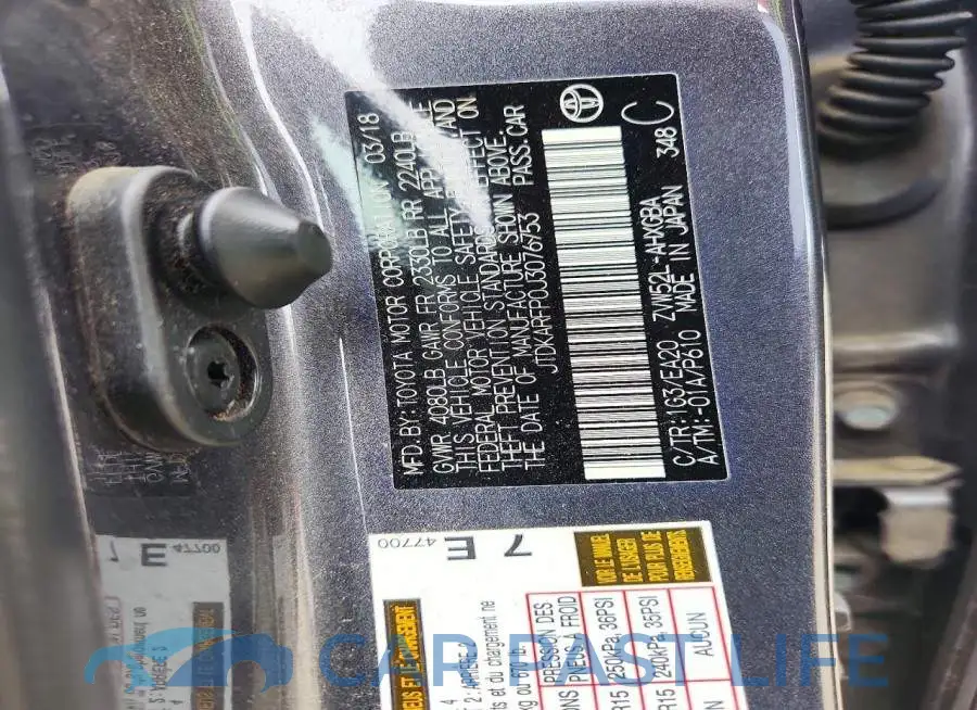 JTDKARFP0J3076753# 13