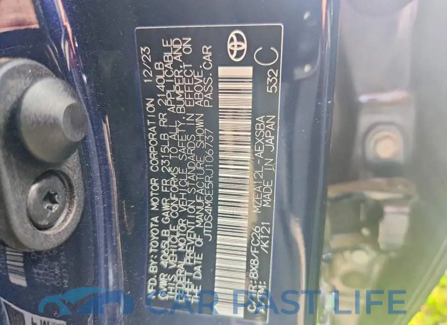 JTDS4MCE5RJ106737# 13