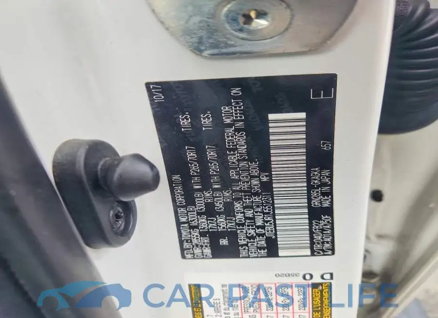 JTEBU5JR1J5512311# 13