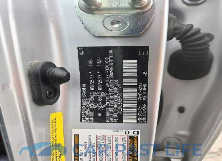 JTEBU5JR5J5549510# 13