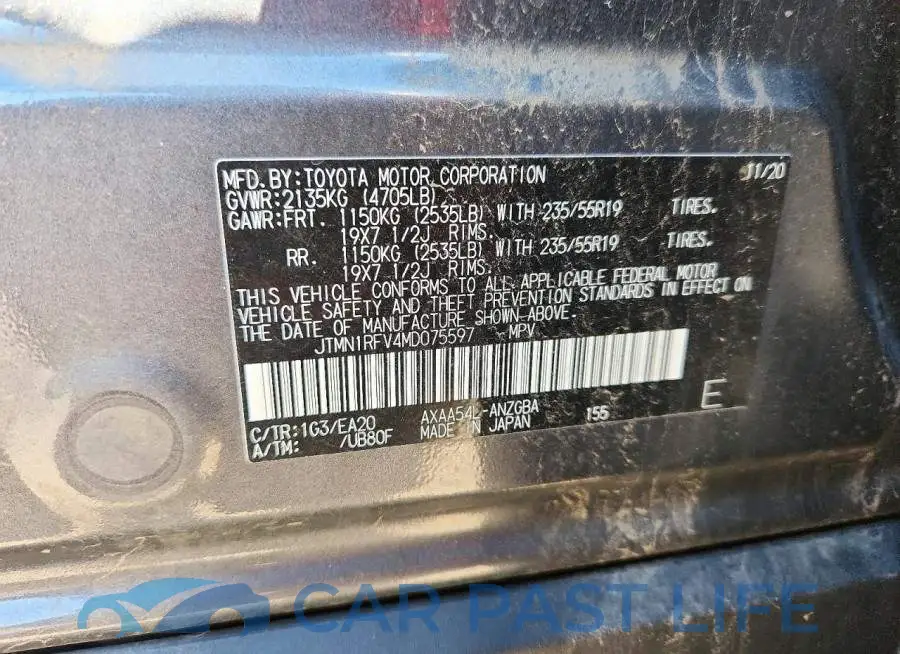 JTMN1RFV4MD075597# 13