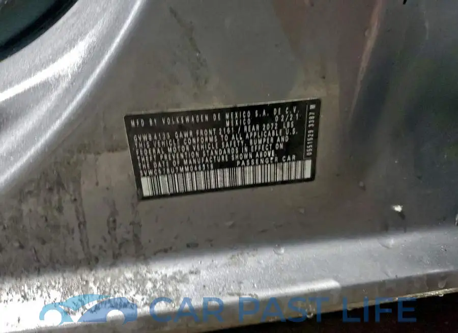 3VWC57BU7MM046318# 13