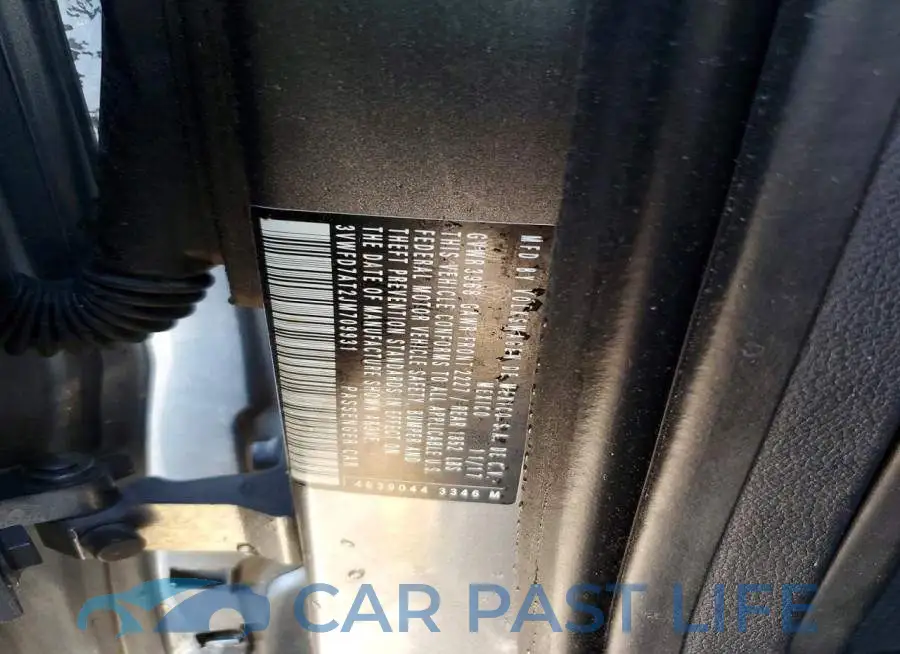 3VWFD7AT2JM709931# 12