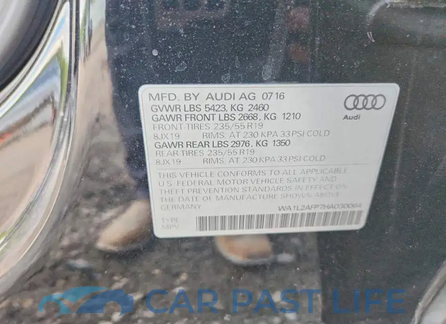 WA1L2AFP7HA030064# 13