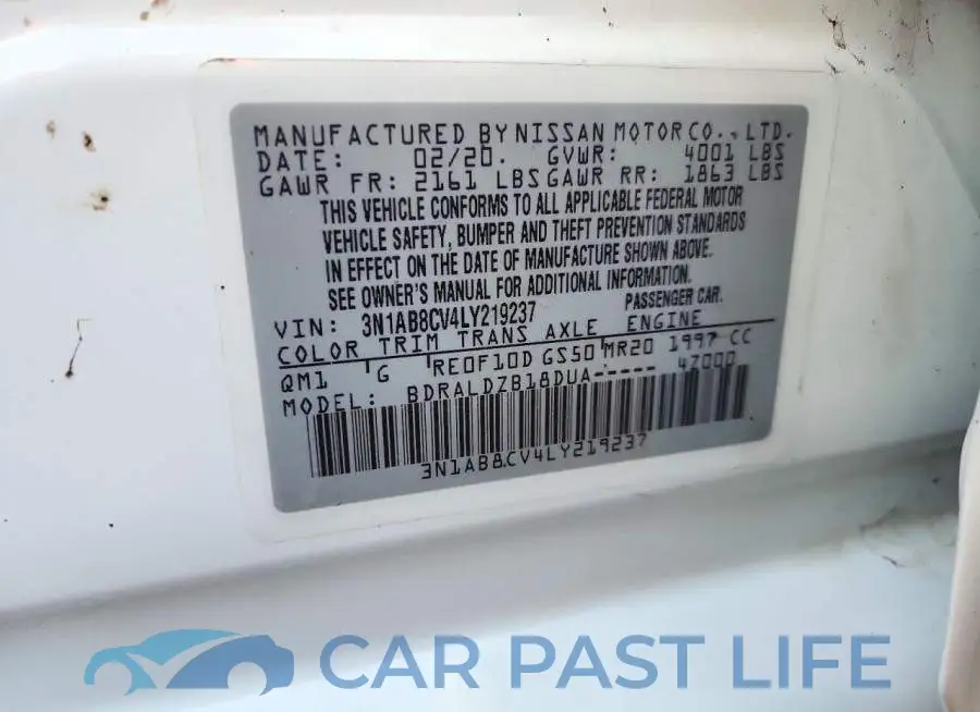 3N1AB8CV4LY219237# 13