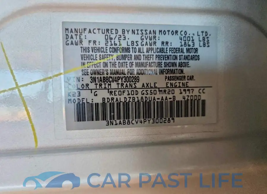 3N1AB8CV4PY300289# 13