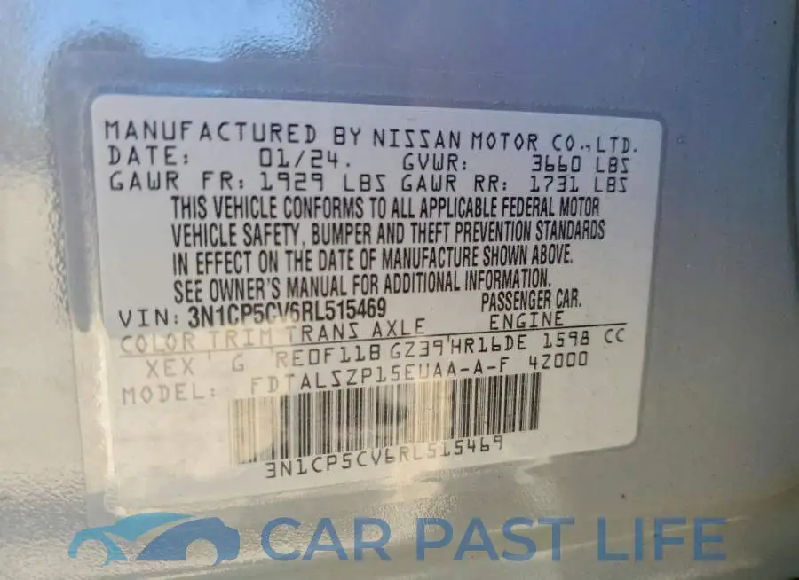 3N1CP5CV6RL515469# 12