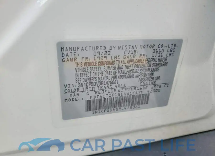 3N1CP5DV0RL475081# 13