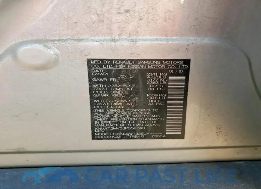 KNMAT2MV3JP559743# 14