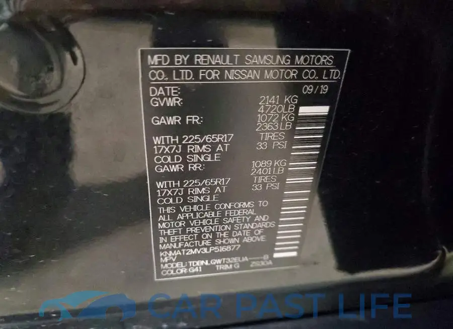 KNMAT2MV3LP516877# 13
