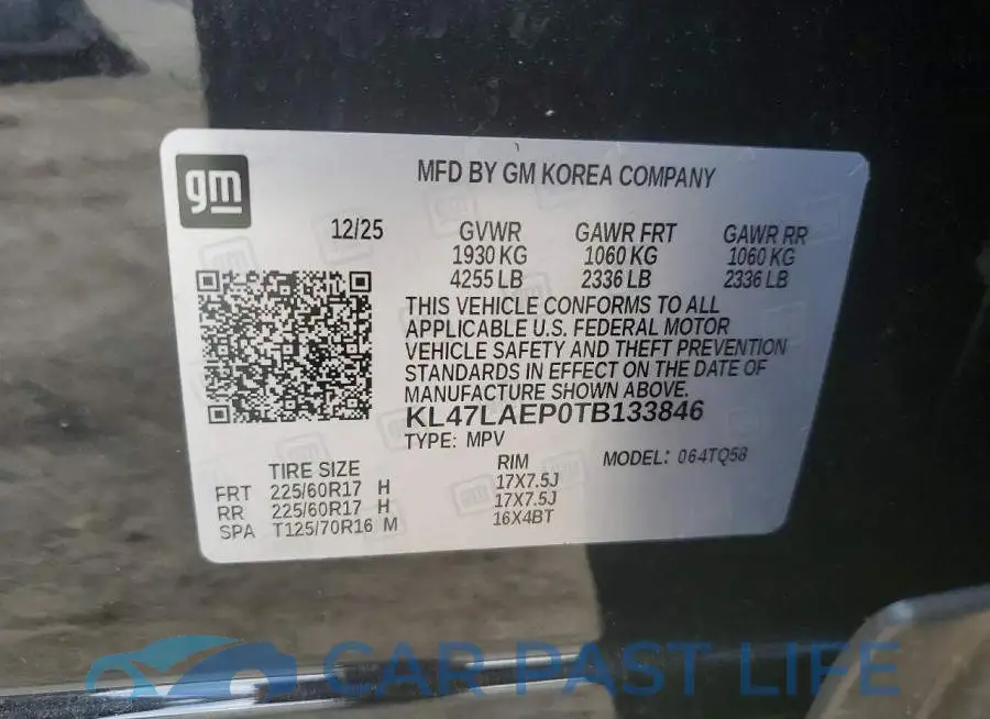 KL47LAEP0TB133846# 14