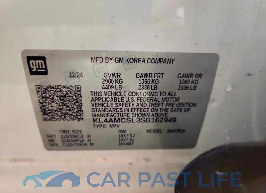 KL4AMCSL3SB162949# 13