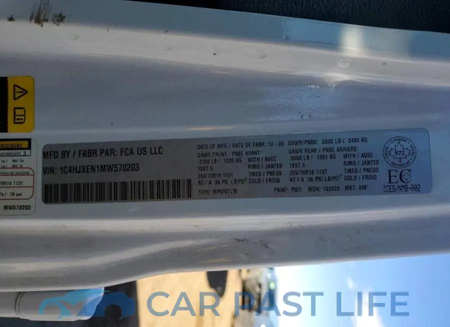 1C4HJXEN1MW570203# 12