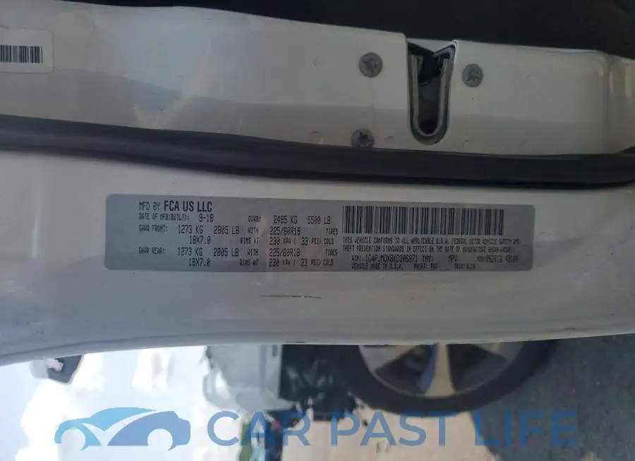 1C4PJMDX8KD306871# 12
